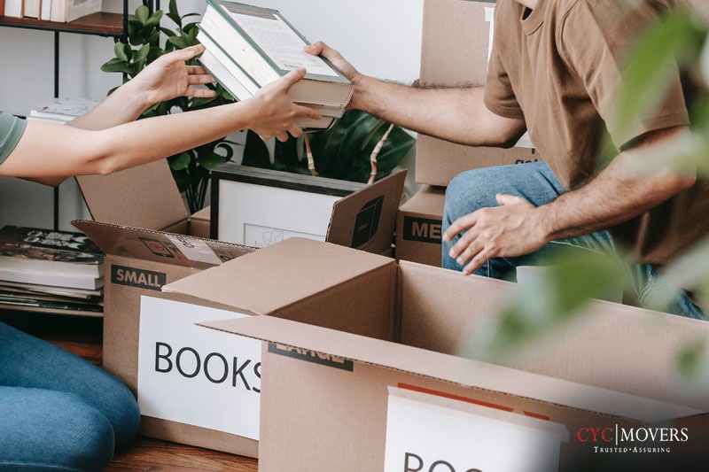 book collection professional movers singapore